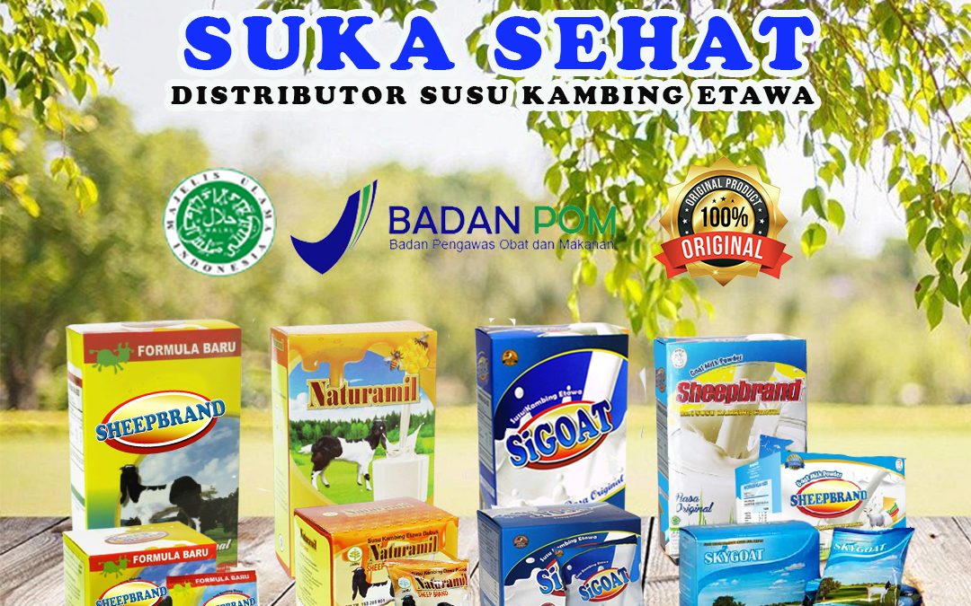 Distributor Susu Kambing Etawa Bubuk Halal dan BPOM