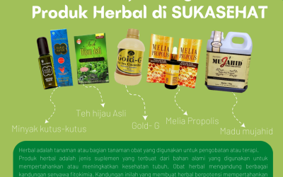 Produk Herbal di Sukasehat Herbamart Halal dan BPOM