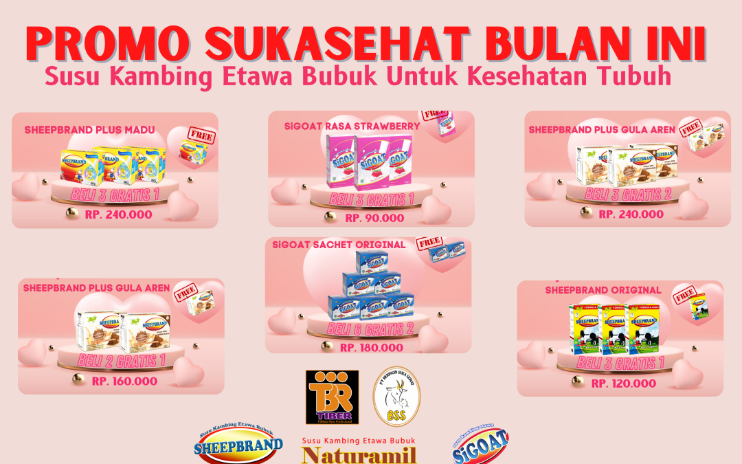 Promo Susu Kambing Etawa Bubuk Special Valentine